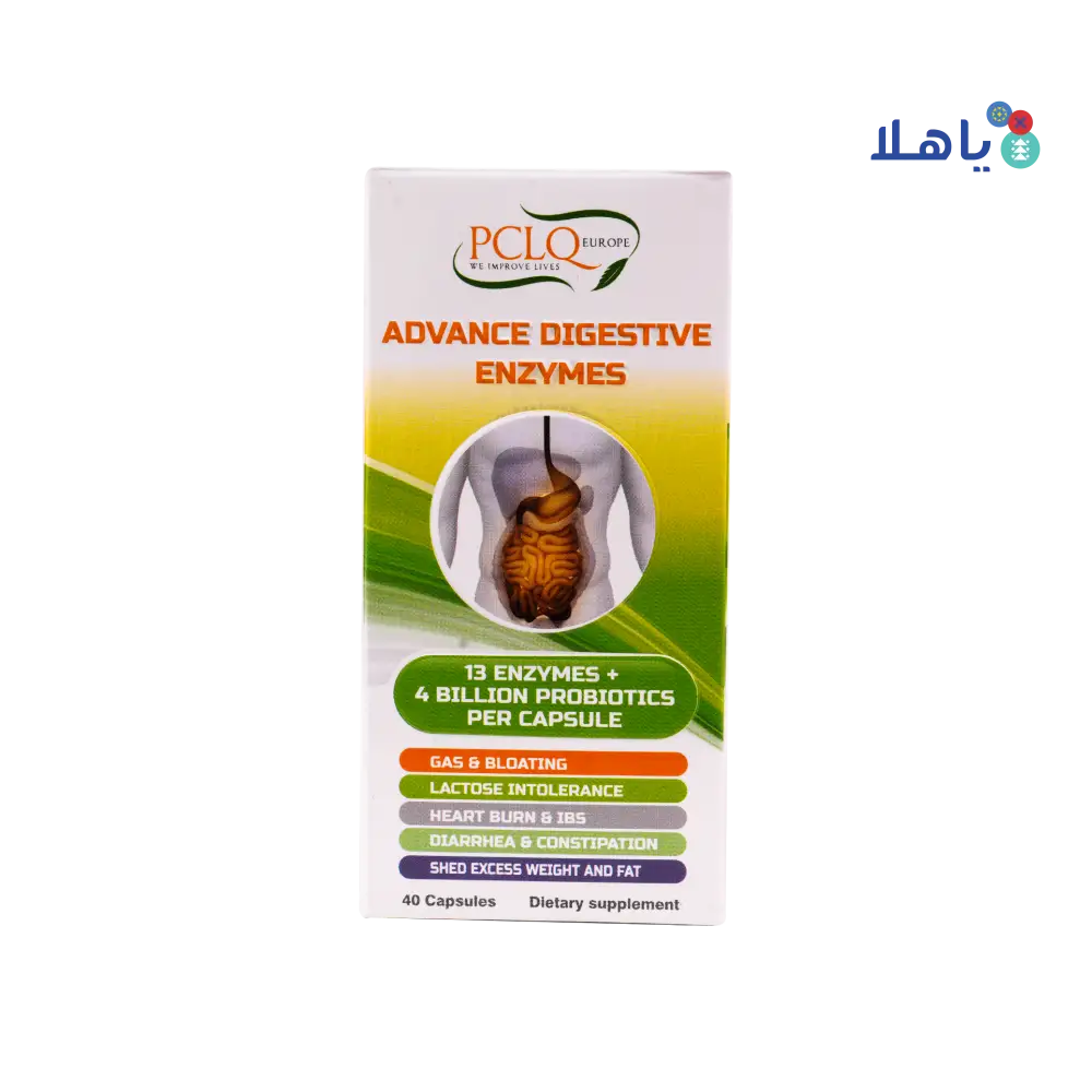 PCLQ ADVANCE DIGESTIVE ENZYMES 40CAP