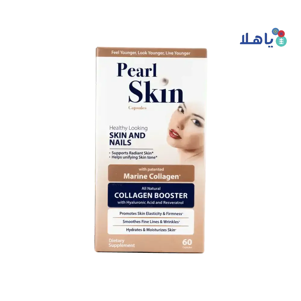 US - NUTRI - PEARL SKIN AND NAILS 60 CAPSULES - Pharmazone - 