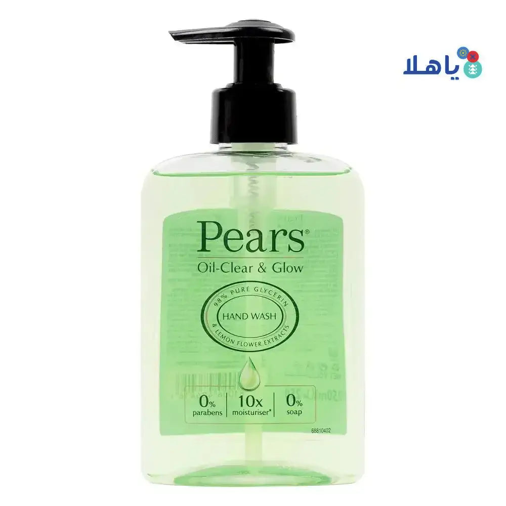 PEARS - Pears Oil - Clear & Glow Hand Wash 250ml - Pharmazone - 