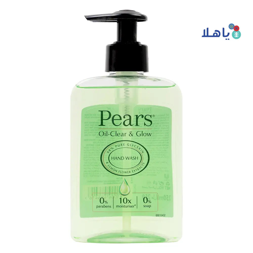 Pears Oil-Clear & Glow Hand Wash 250ml