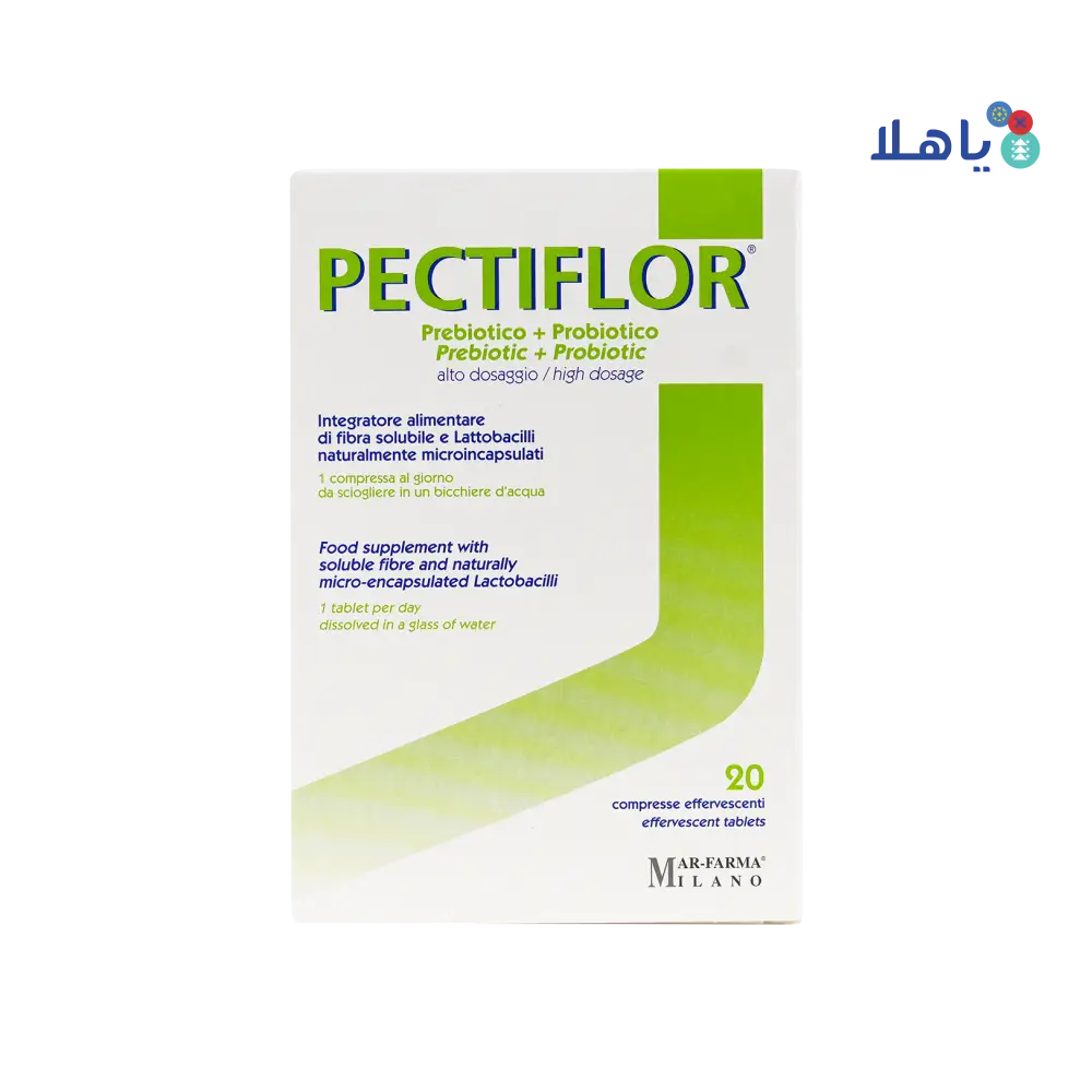 PECTIFLOR EFFERVESCENT 20 TABLETS