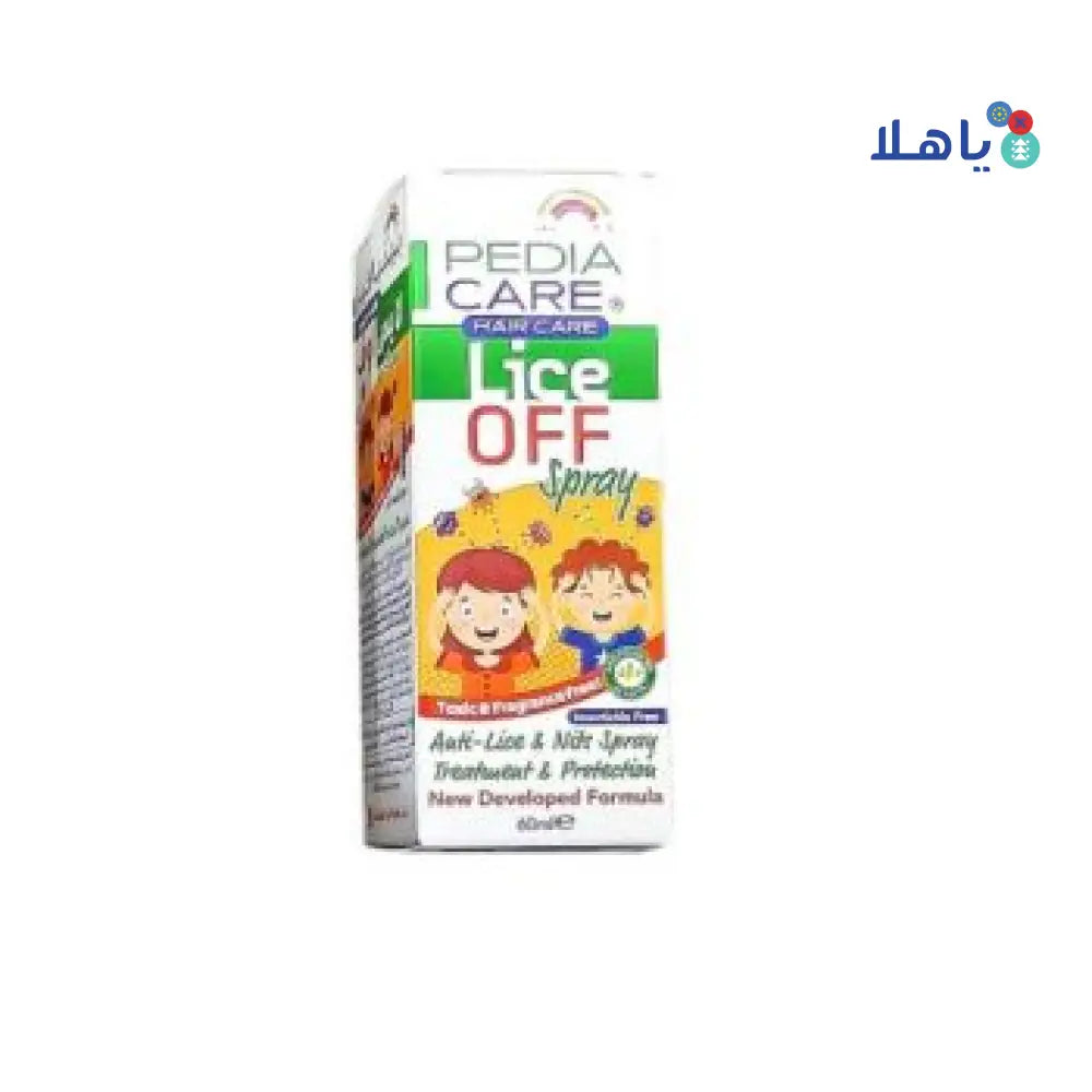 PEDIACARE LICE OFF ANTI-LICE & NITS SPRAY 60ML