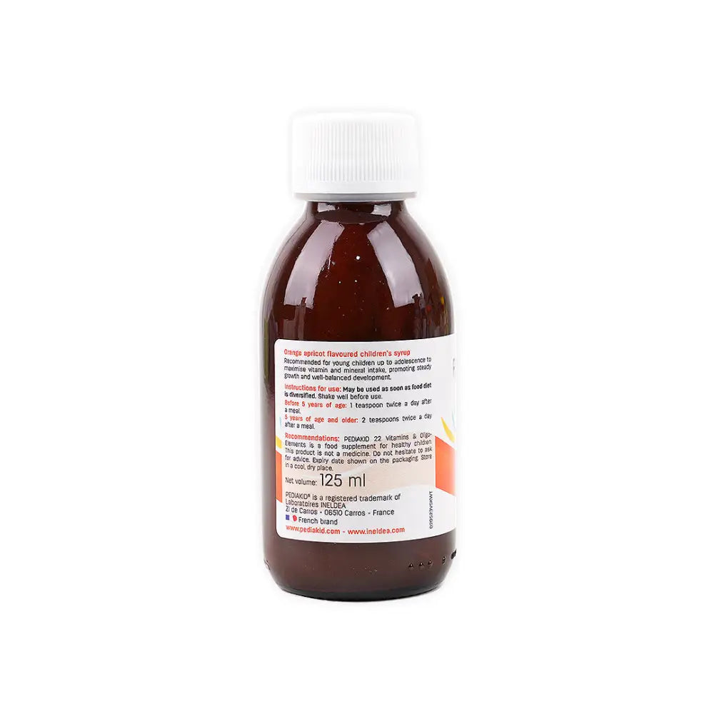 PEDIAKID 22 VITAMINS SYRUP 125 ML