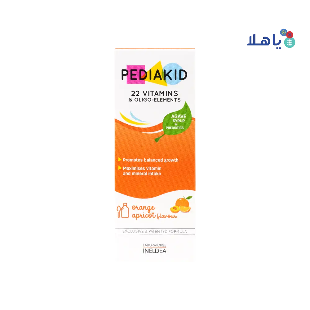 PEDIAKID 22 VITAMINS SYRUP 125 ML