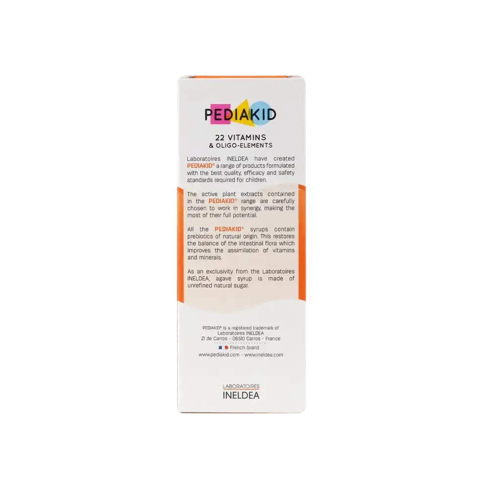 INELDEA - PEDIAKID APPETIT TONUS SYRUP 125 ML - Pharmazone - 