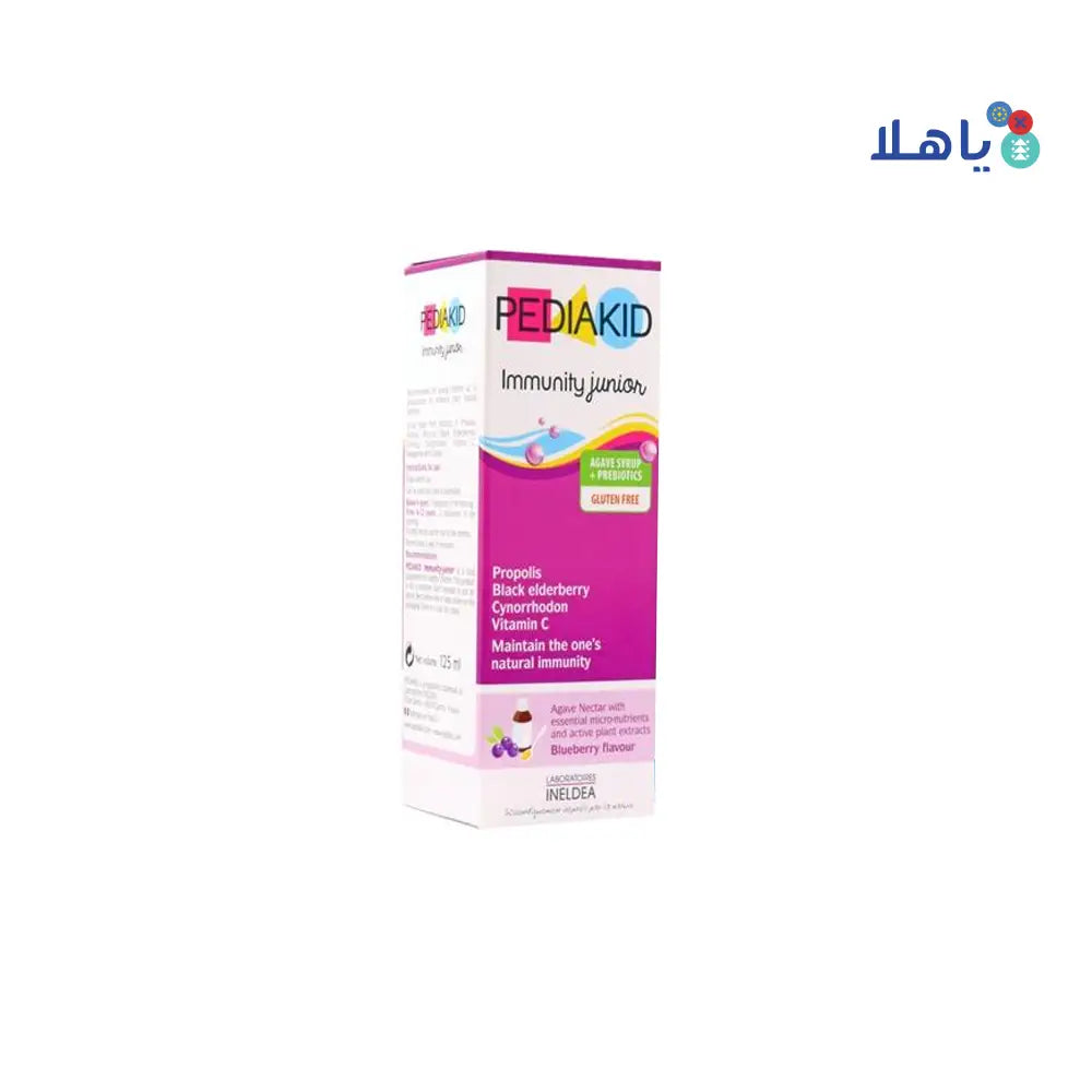 PEDIAKID IMMUNITY JUNIOR SYRUP 125 ML