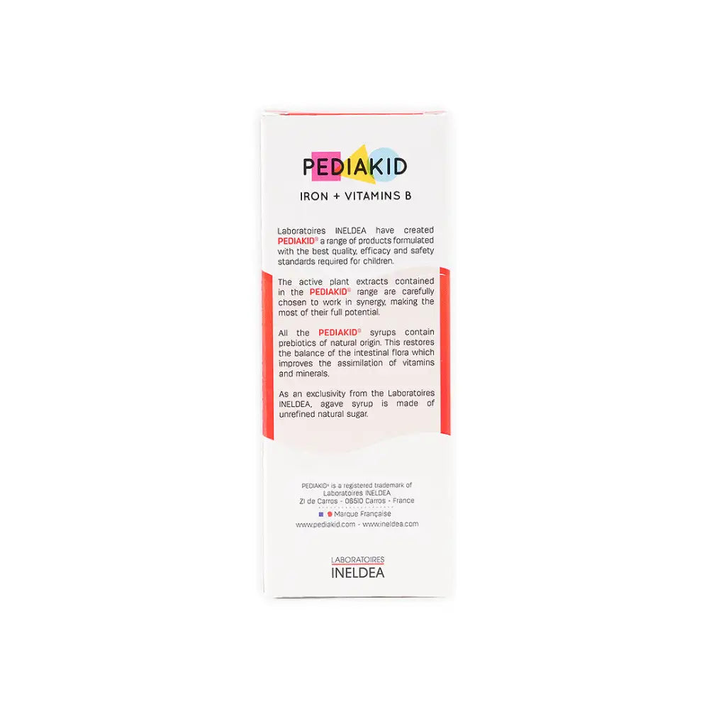 PEDIAKID IRON+VITAMIN B 125ML