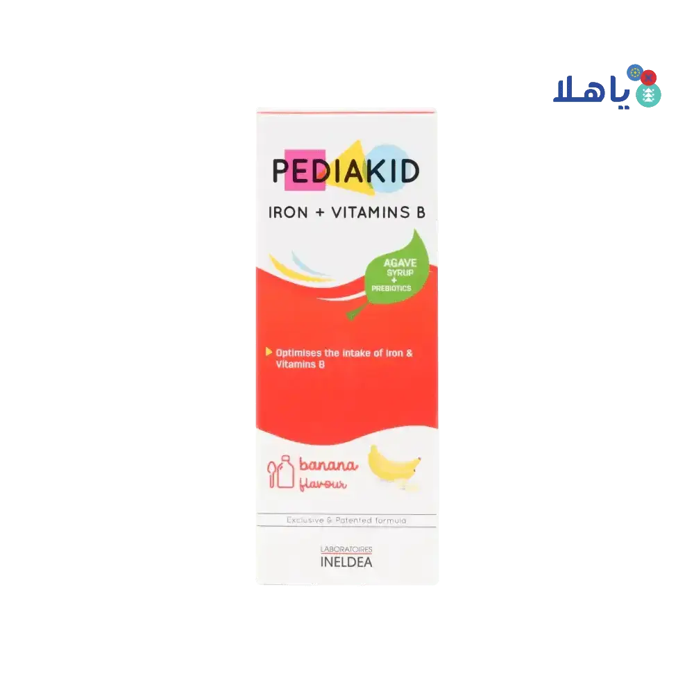 INELDEA - Pediakid Iron+Vitamin B 125Ml - Pharmazone - 