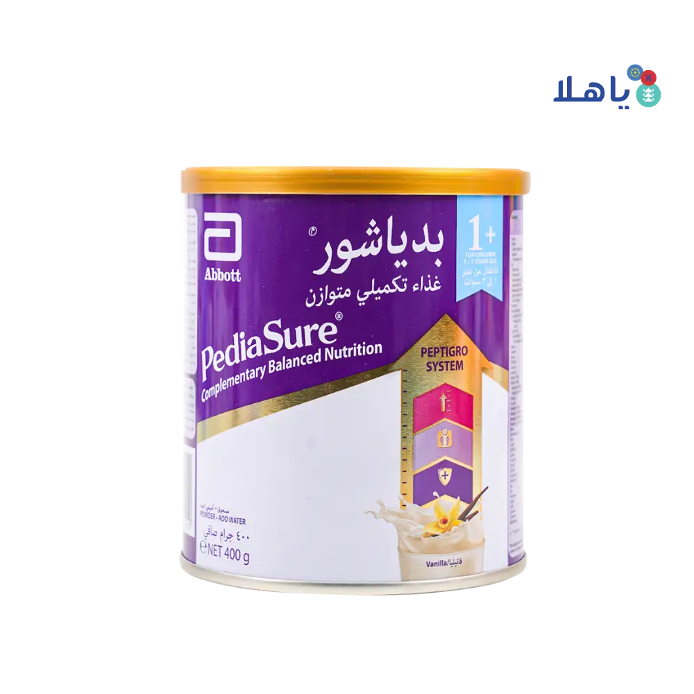 Pediasure Peptigro System Powder 1+ Vanilla 400GM