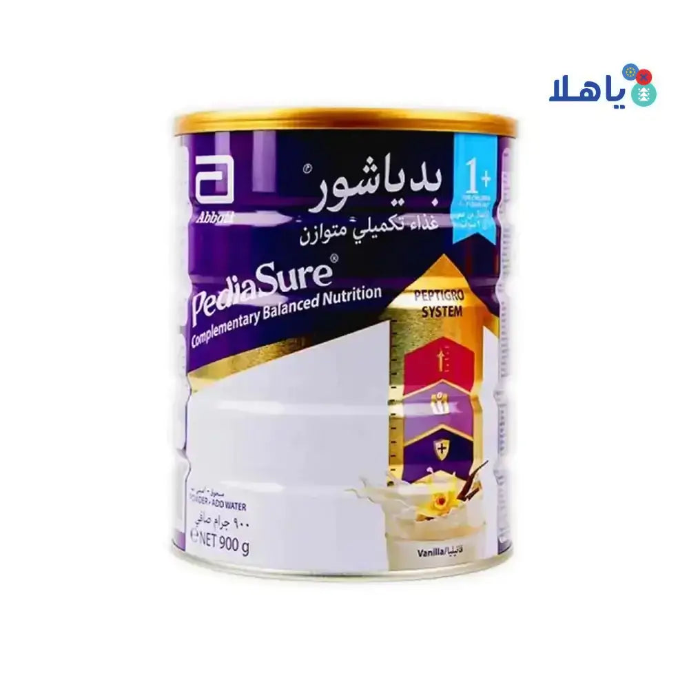 ABBOTT LABORATORIES (MILK) - Pediasure Peptigro System Powder 1+ Vanilla 900GM - Pharmazone - 