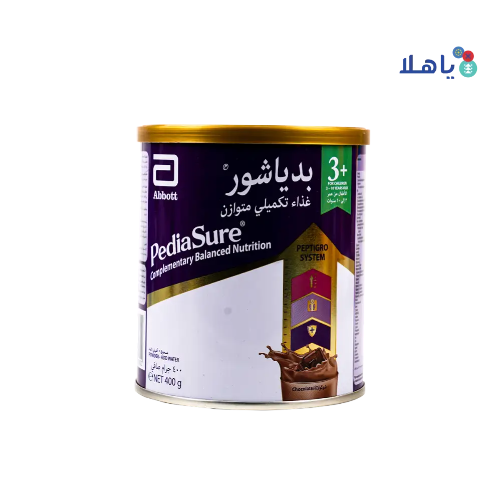 Pediasure Peptigro System Powder 3+ Chocolate 400GM