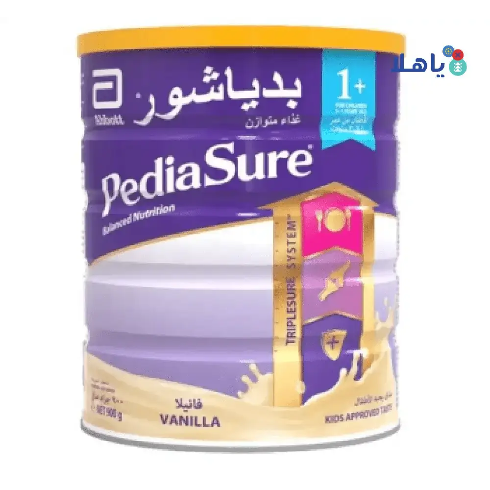 ABBOTT LABORATORIES (MILK) - PEDIASURE TRIPLESURE POWDER 1+ VANILLA 900GM - Pharmazone - 