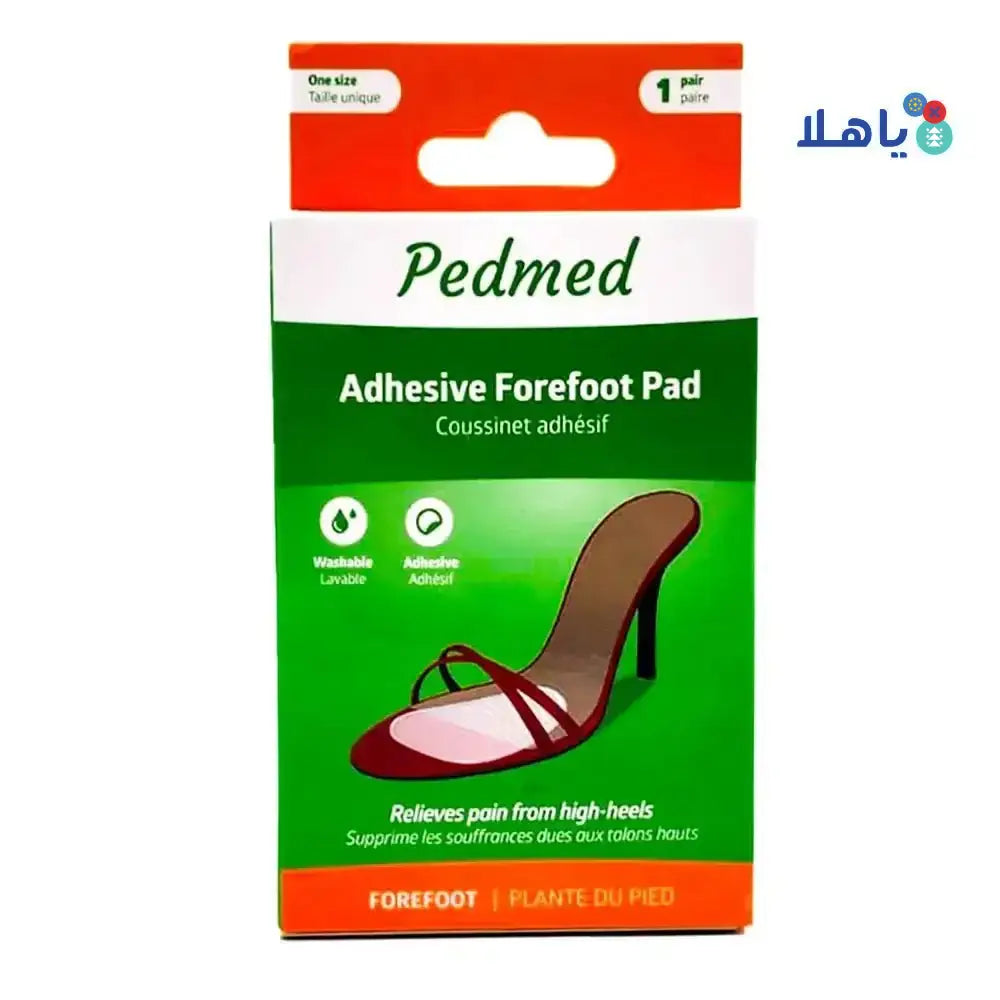 PEDMED - PEDMED ADHESIVE FOREFOOT PAD 1 PAIR ONE SIZE (F - 00073 - 00CPZ) - Pharmazone - 