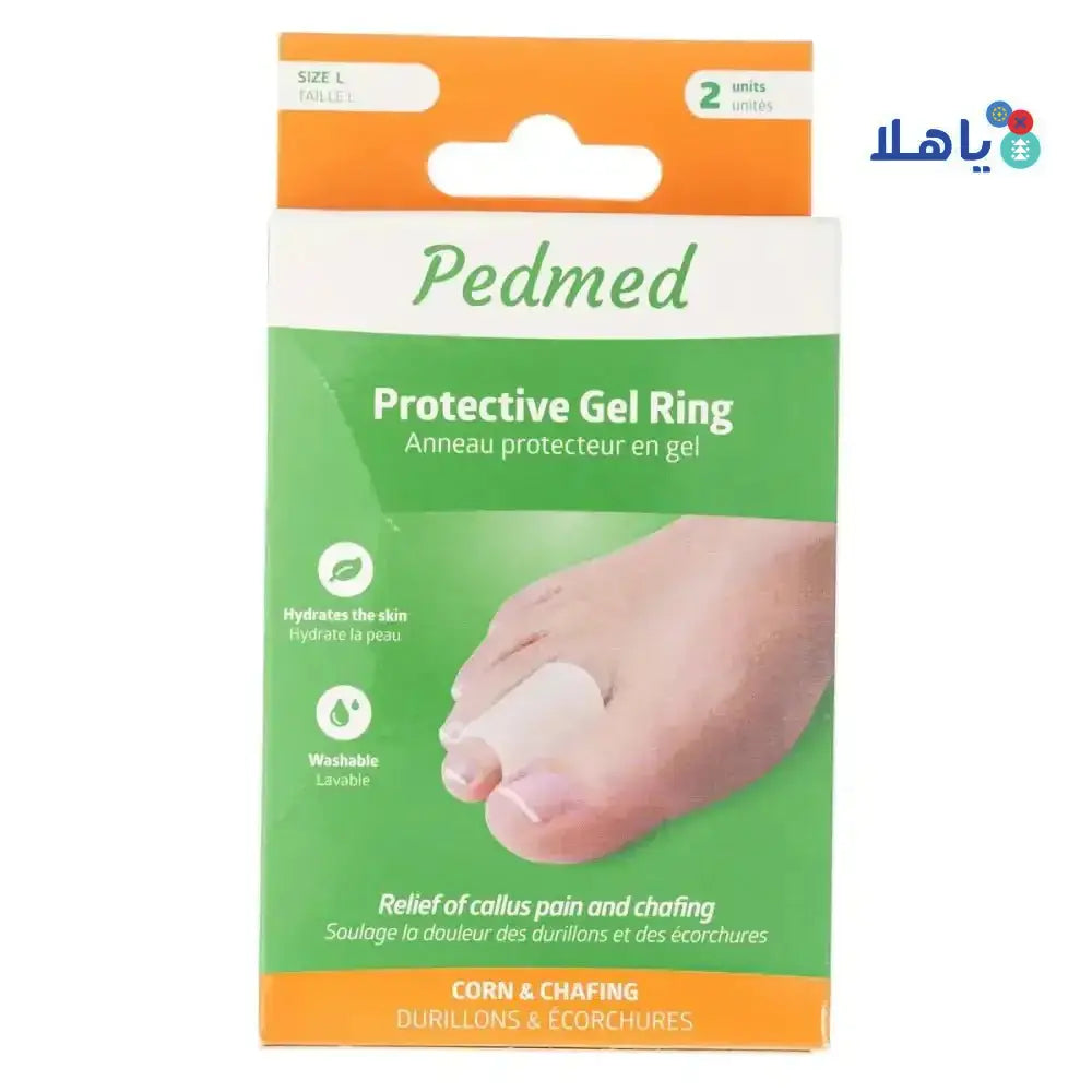 PEDMED - PEDMED PROTECTIVE GEL RING 2 UNITS SIZE - L (F - 00041 - 02CPZ) - Pharmazone - 