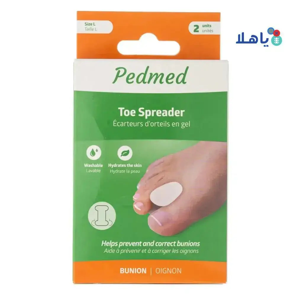 PEDMED - PEDMED TOE SPREADER 2 UNITS SIZE - L (F - 00054 - 02CPZ) - Pharmazone - 