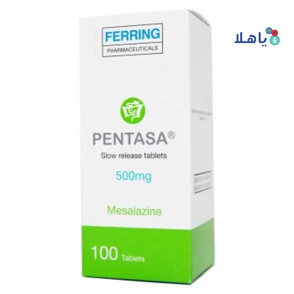 PENTASA SR 500MG 100 TABLETS