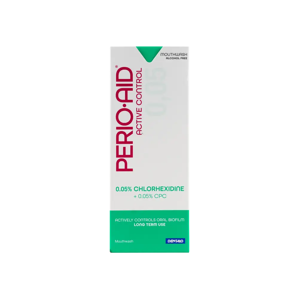 PERIO AID ACTIVE CONTROL 0.05% MOUTHWASH 500ML