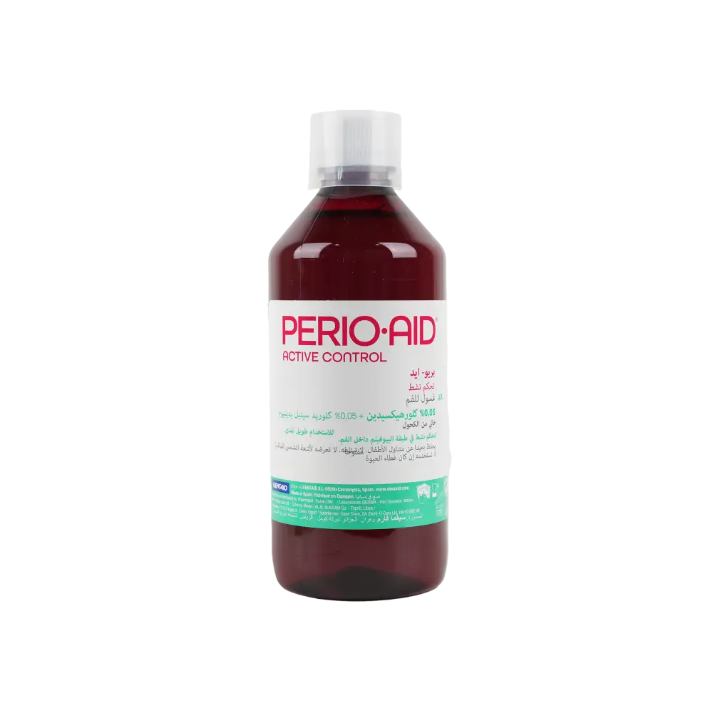 PERIO AID ACTIVE CONTROL 0.05% MOUTHWASH 500ML