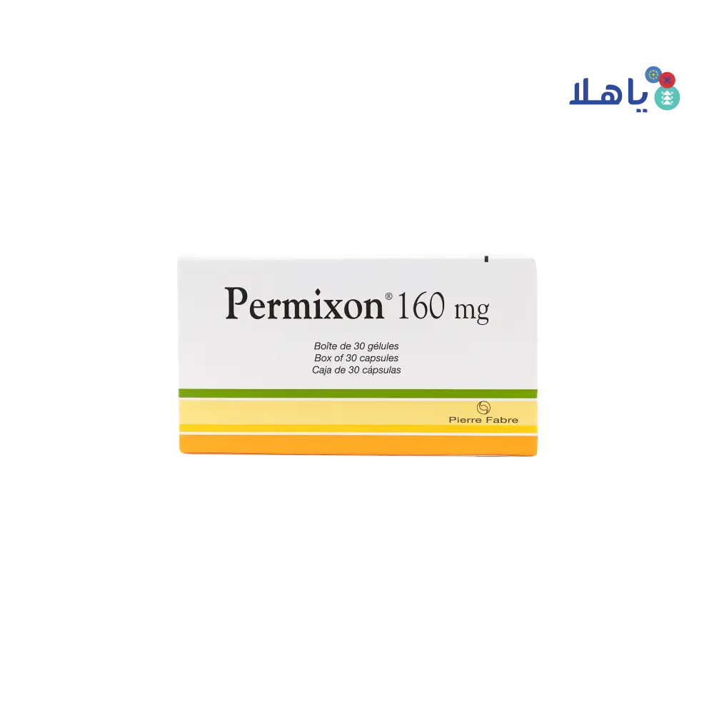 PERMIXON 160MG 30 CAPSULES