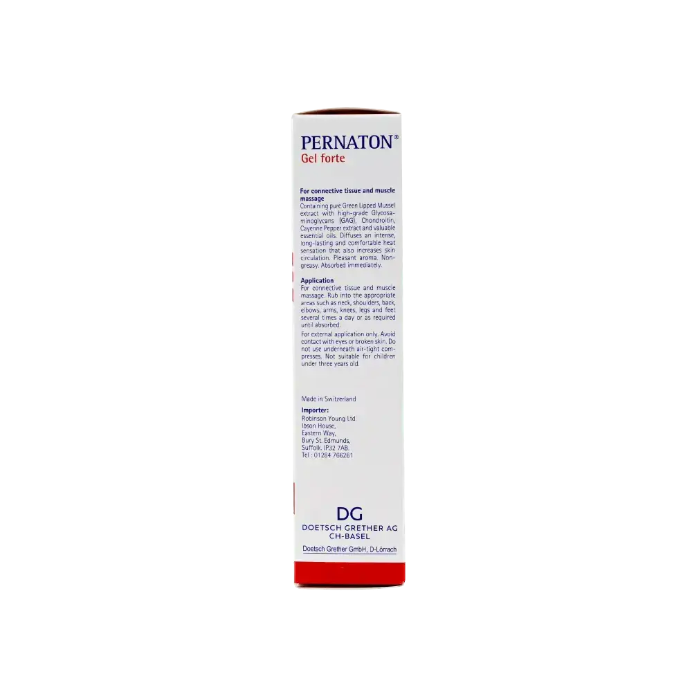 DOETSCH GRETHER - Pernaton Gel Forte 125Ml (Warming Heat Sensation) - Pharmazone - 