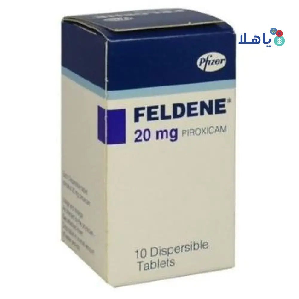 PFIZER - FELDENE DISPERSIBLE 20MG 10TAB - Pharmazone - 