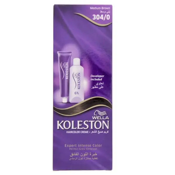 Wella Koleston 2000 Tube No. 304/0 - Medium Brown