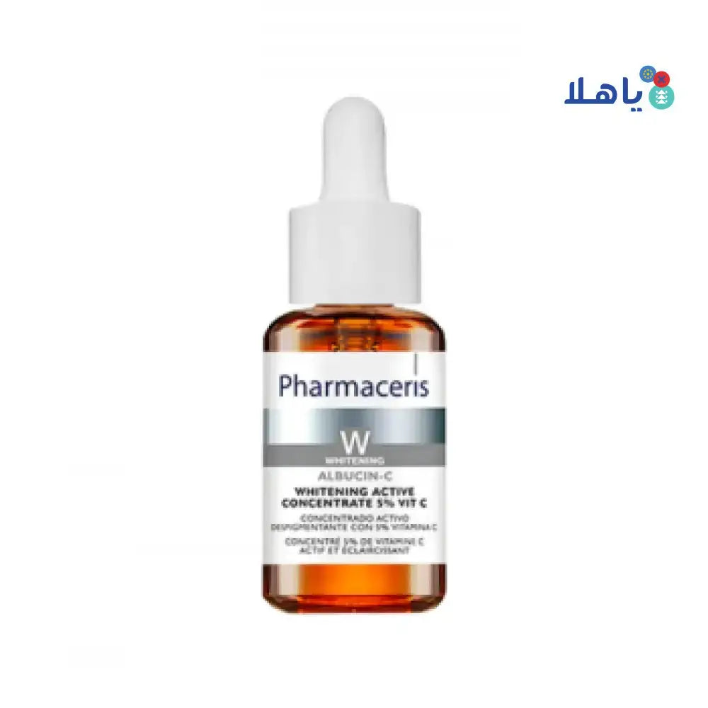 PHARMACERIS - PHARMACERIS ALBUCIN C WHITENING CONCENTRATE VIT C 5% 30ML - Pharmazone - 