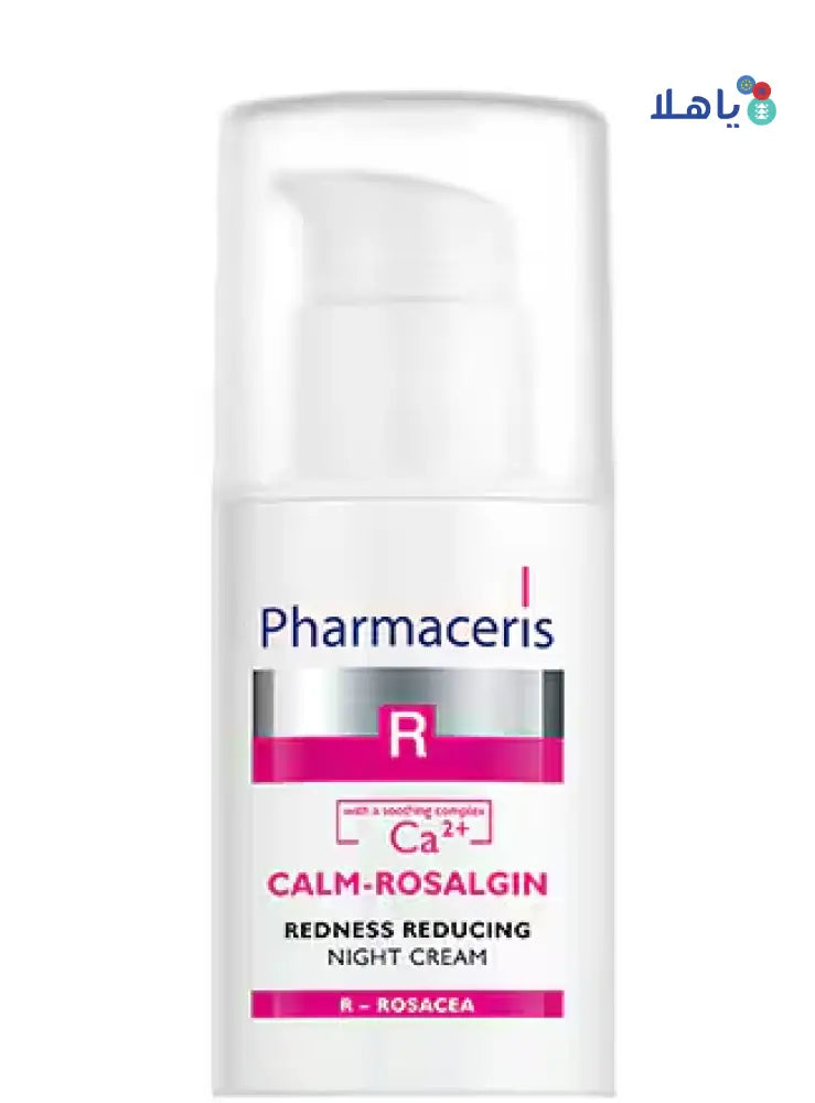 PHARMACERIS CALM-ROSALGIN REDNESS REDUCING NIGHT CREAM 30ML