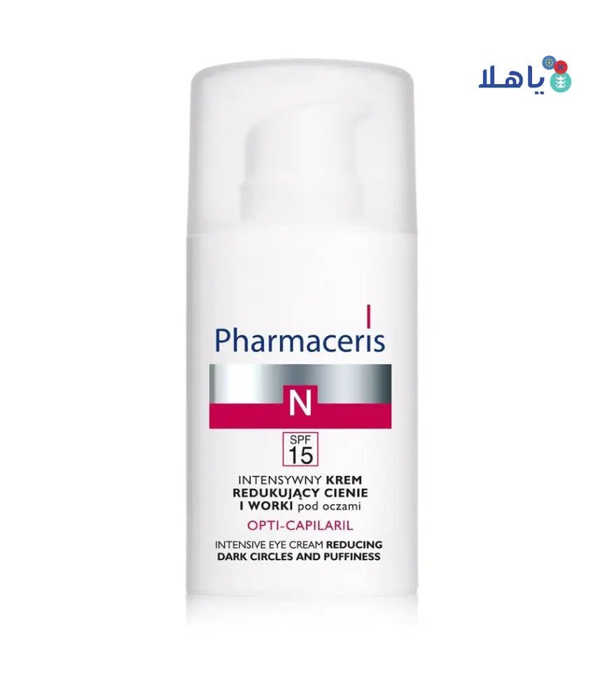 PHARMACERIS - Pharmaceris Opti Capilaril SPF15 Eye Cream 15Ml - Pharmazone - 