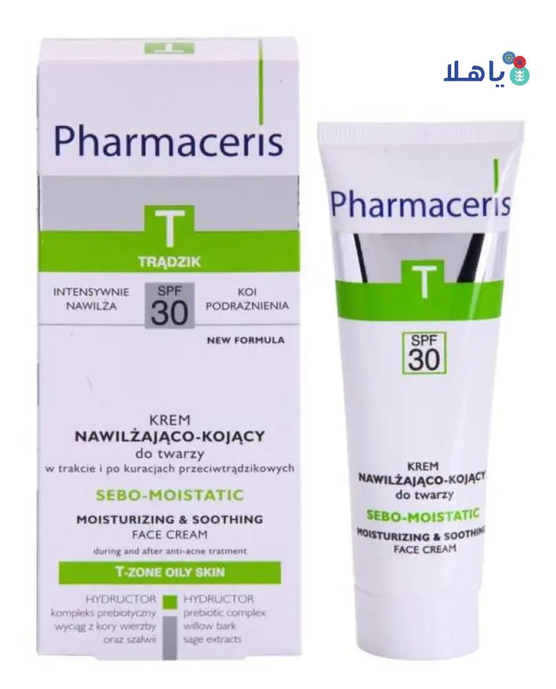 PHARMACERIS - Pharmaceris Sebo Moistatic Face Cream 50Ml - Pharmazone - 