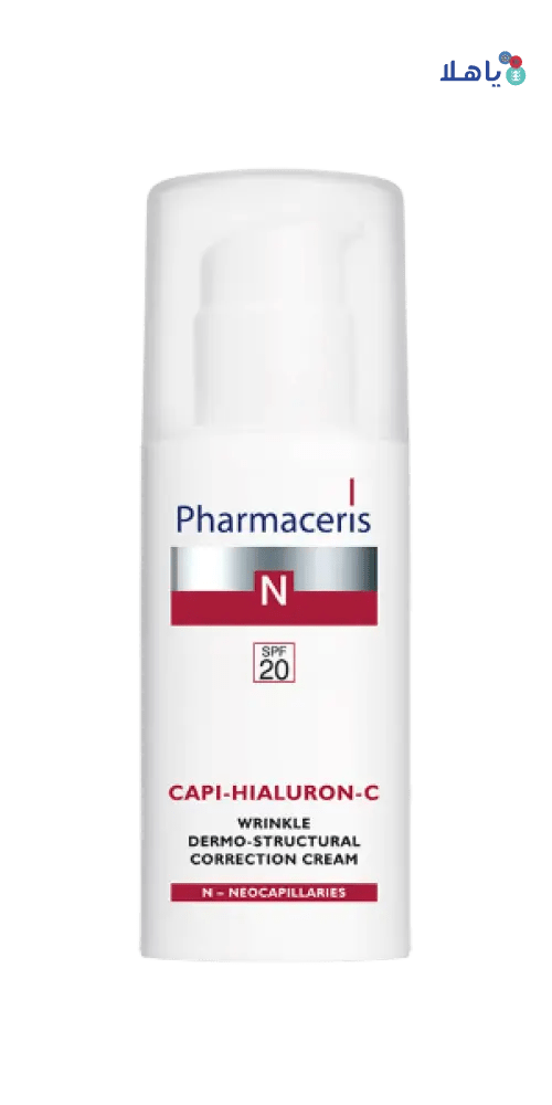 PHARMACERIS - Pharmaceris SPF20 Capi Hialuron C Cream 50Ml - Pharmazone - 