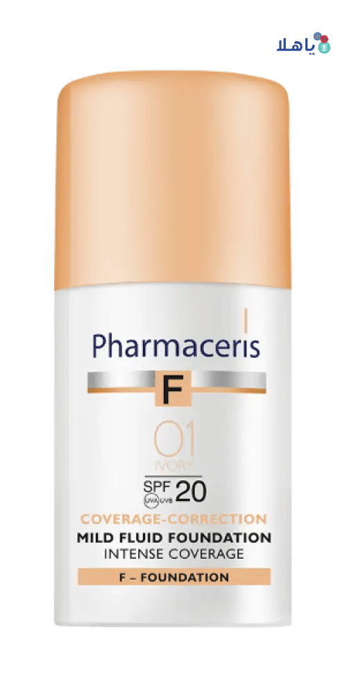 PHARMACERIS - Pharmaceris SPF20 Intense Foundation Ivory 01 - Pharmazone - 