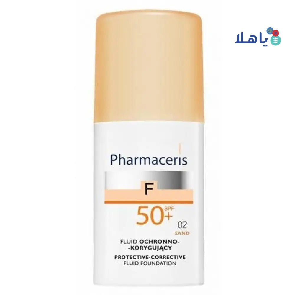 PHARMACERIS - Pharmaceris SPF50 Fulid Foundation Sand 02 - Pharmazone - 