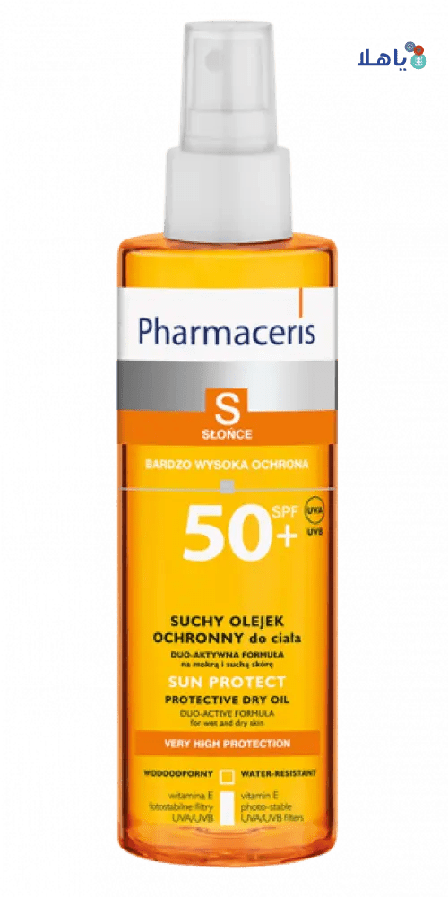 PHARMACERIS - Pharmaceris SPF50+ Sun Protection Dry Oil 200Ml - Pharmazone - 