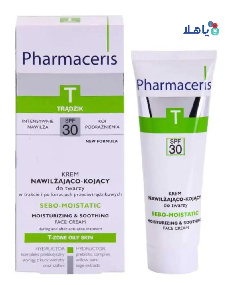 PHARMACERIS - Pharmaceris Sebo Moistatic Face Cream 50Ml - Pharmazone - 