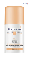 PHARMACERIS SPF20 INTENSE FOUNDATION IVORY 01