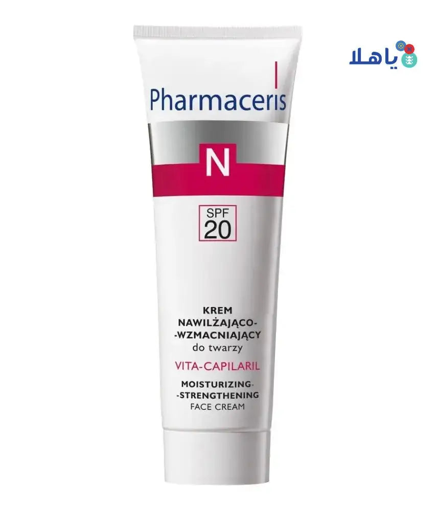 PHARMACERIS - Pharmaceris SPF20 Vita Capilaril Face Crame 50Ml - Pharmazone - 