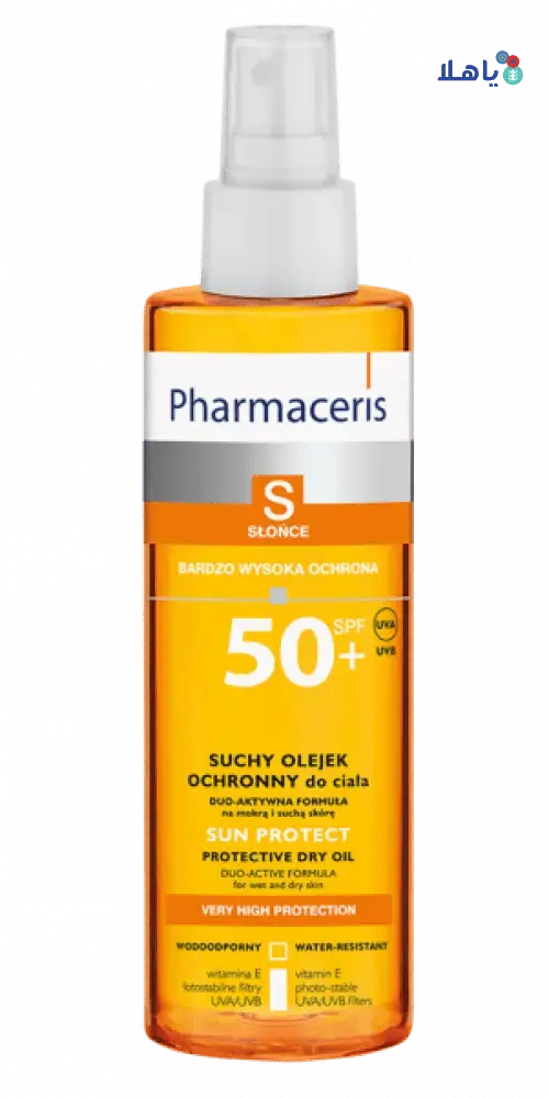 PHARMACERIS - Pharmaceris SPF50+ Sun Protection Dry Oil 200Ml - Pharmazone - 