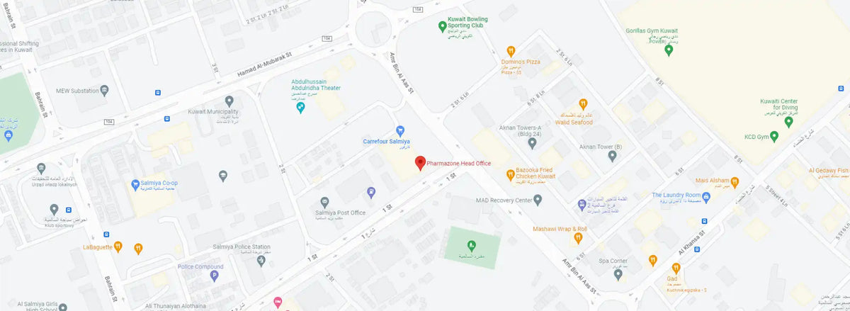 Map of a city.