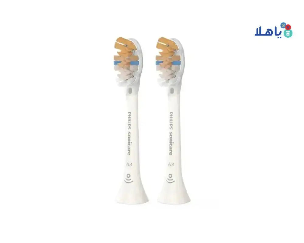 PHILIPS SONICARE - Philips Sonicare A3 Premium 2 Brush Heads White HX9092/67 - Pharmazone - 