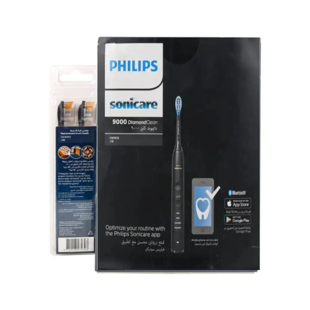 Philips Sonicare Diamond Clean 9000 Black + Brush Head Set