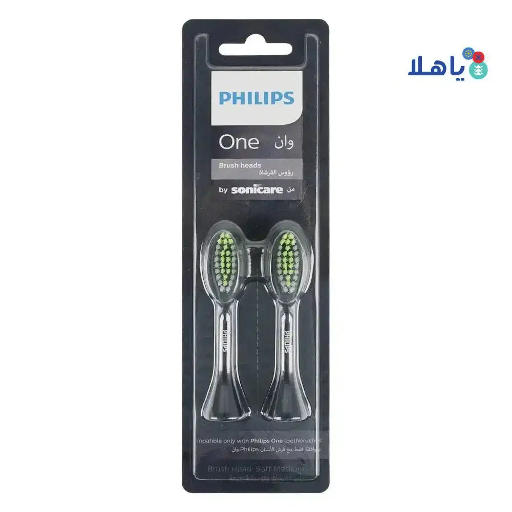 PHILIPS SONICARE - Philips Sonicare One Brush Heads 2pcs Knight Blue BH1022/04 - Pharmazone - 