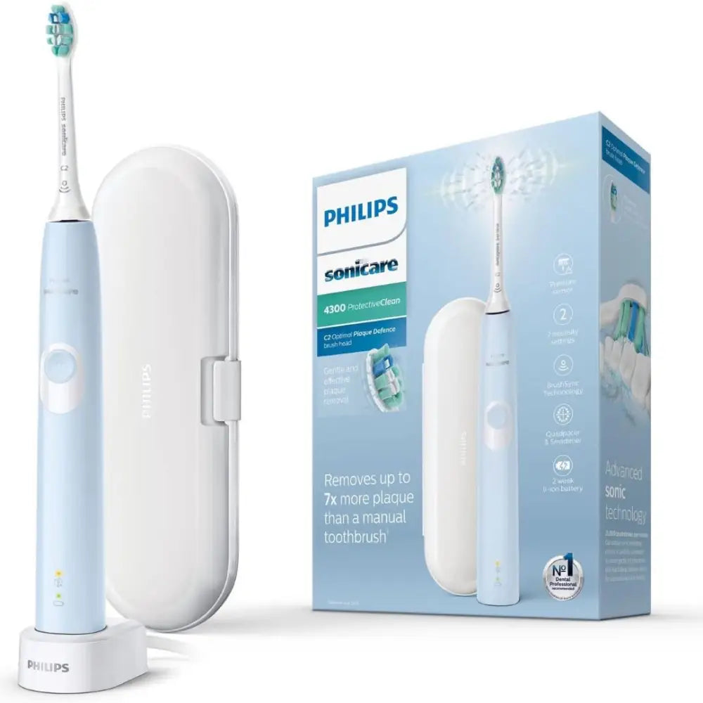 Philips Sonicare Protective Clean 4300 Light Blue-Hx6803/26