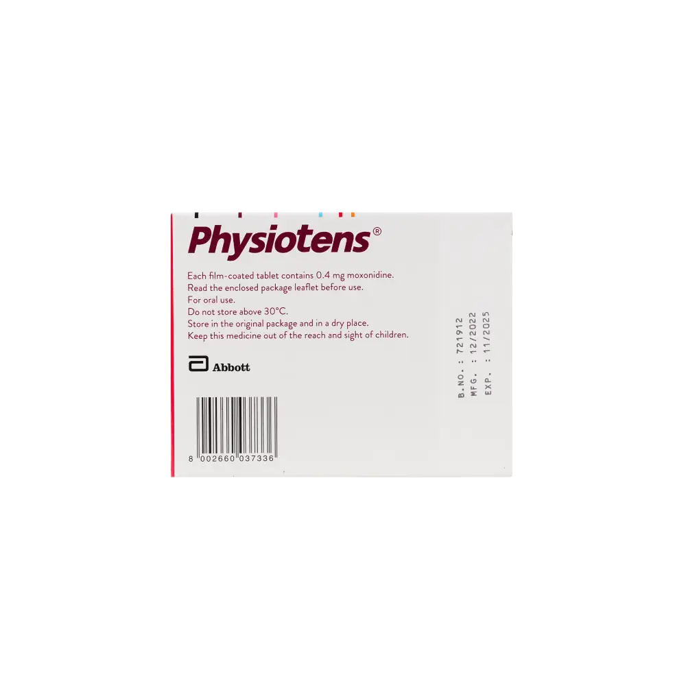 PHYSIOTENS 0.4MG 28 TABLETS