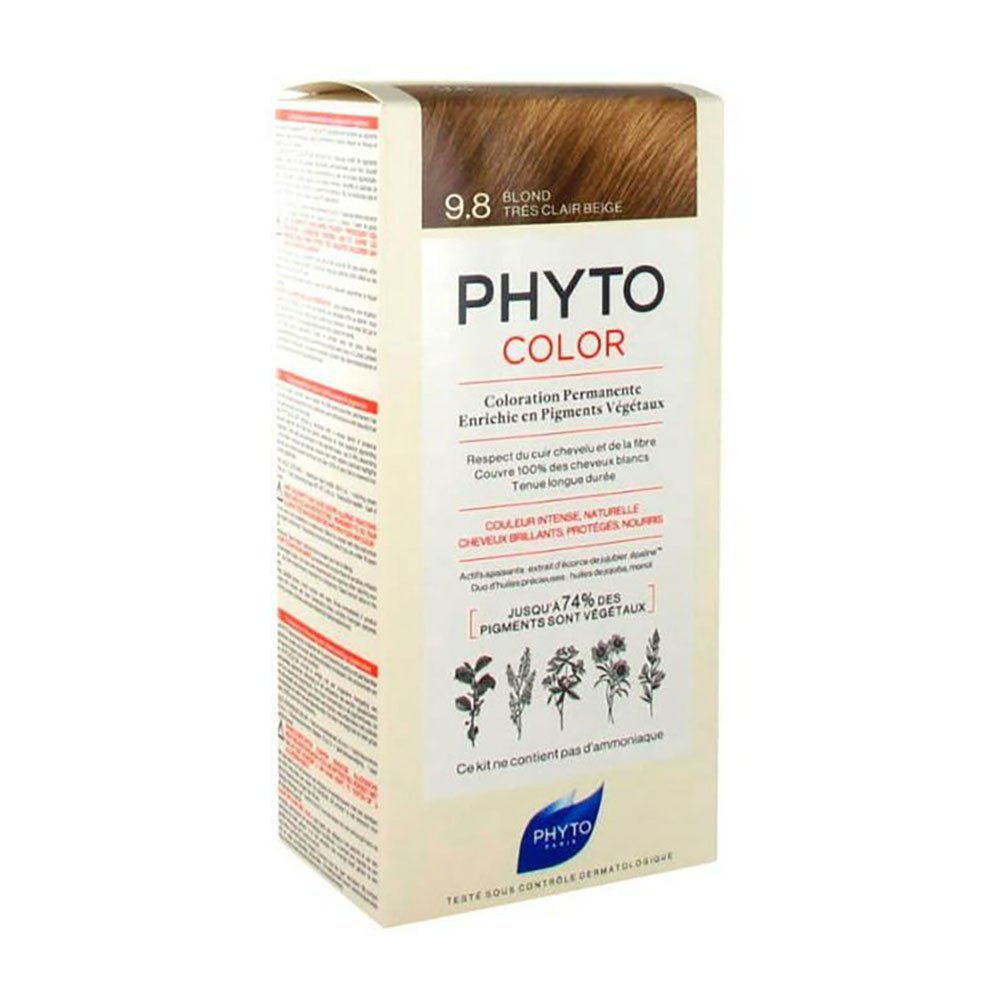 PHYTO HAIR COLOR 9.8 TRES CLAIR BEIGE