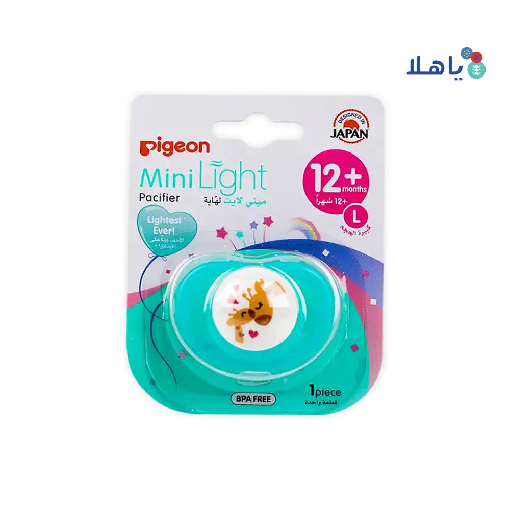 Pigeon Mini Light Pacifier +12m 1Pcs L-78465