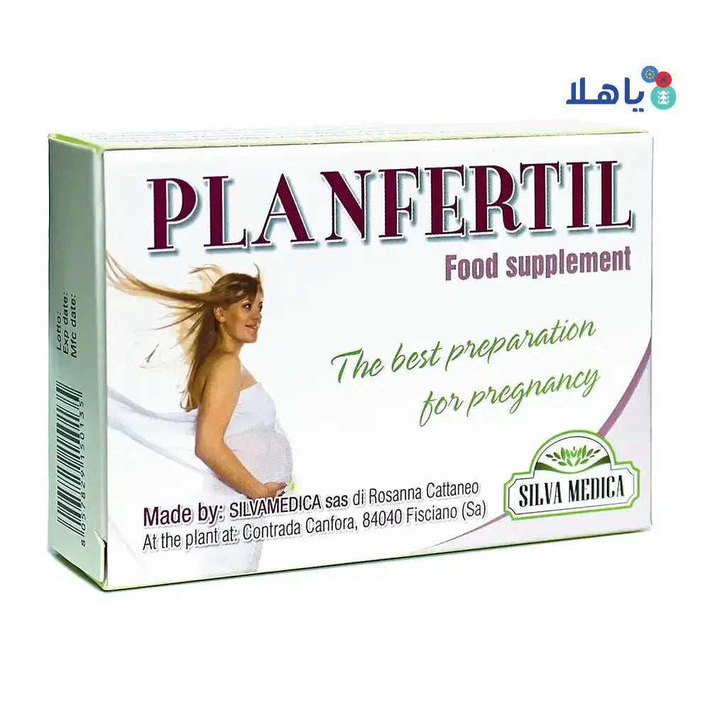 SILVA MEDICA - Planfertil 30 Caps - Pharmazone - 