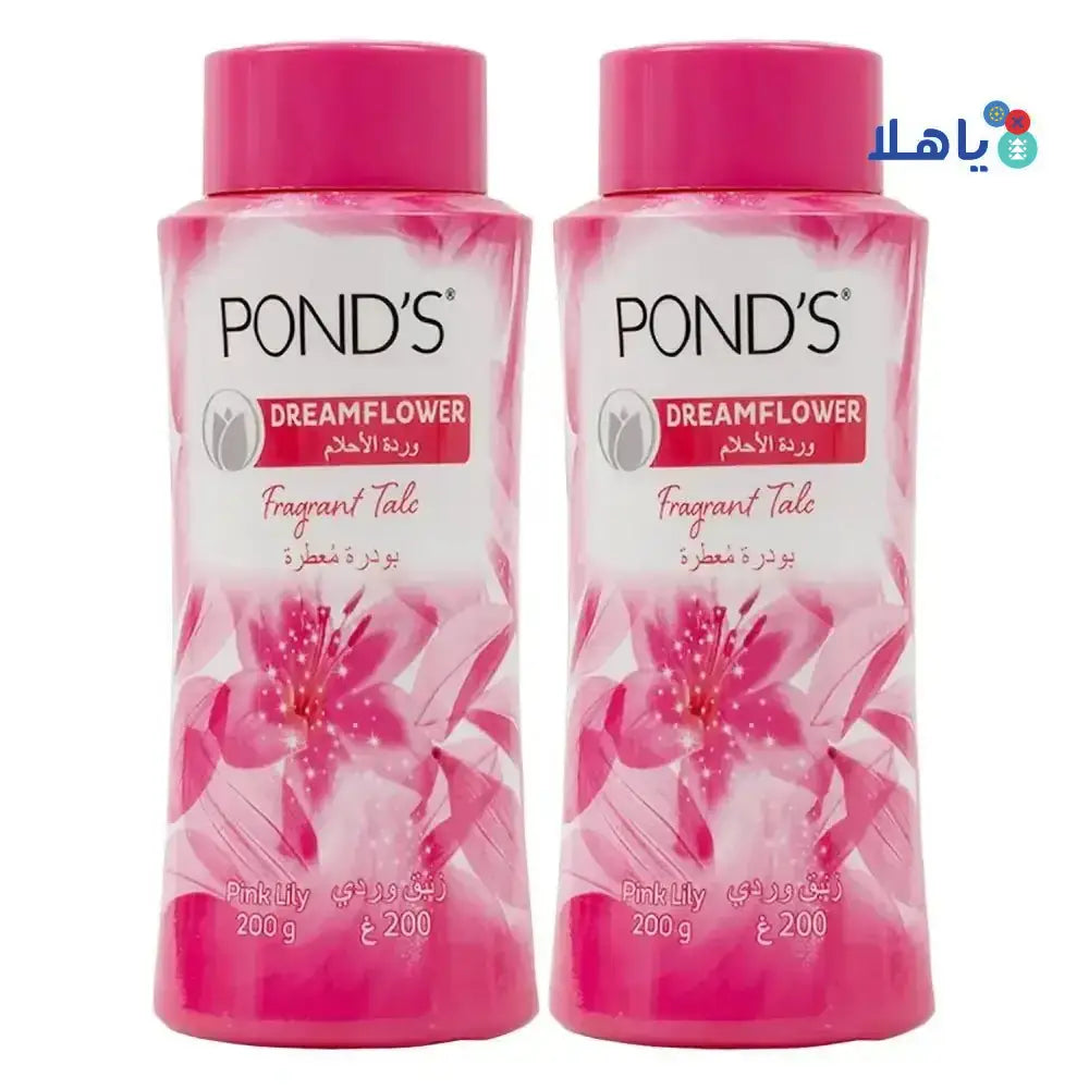 PONDS - Ponds Dream Flower Powder 200gm - Pink Lily 1+1 Offer - Pharmazone - 