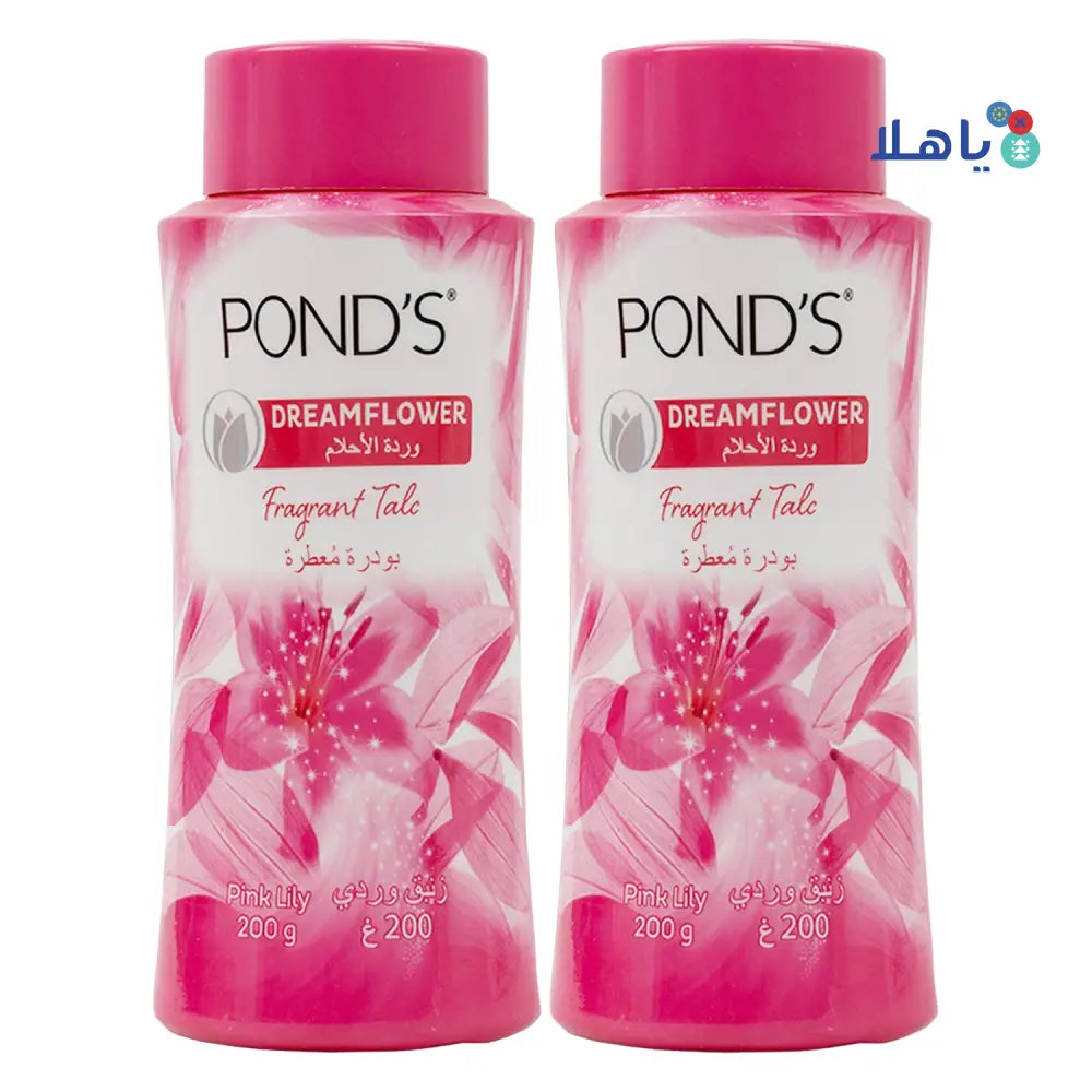 Ponds Dream Flower Powder 200gm-Pink Lily 1+1 Offer