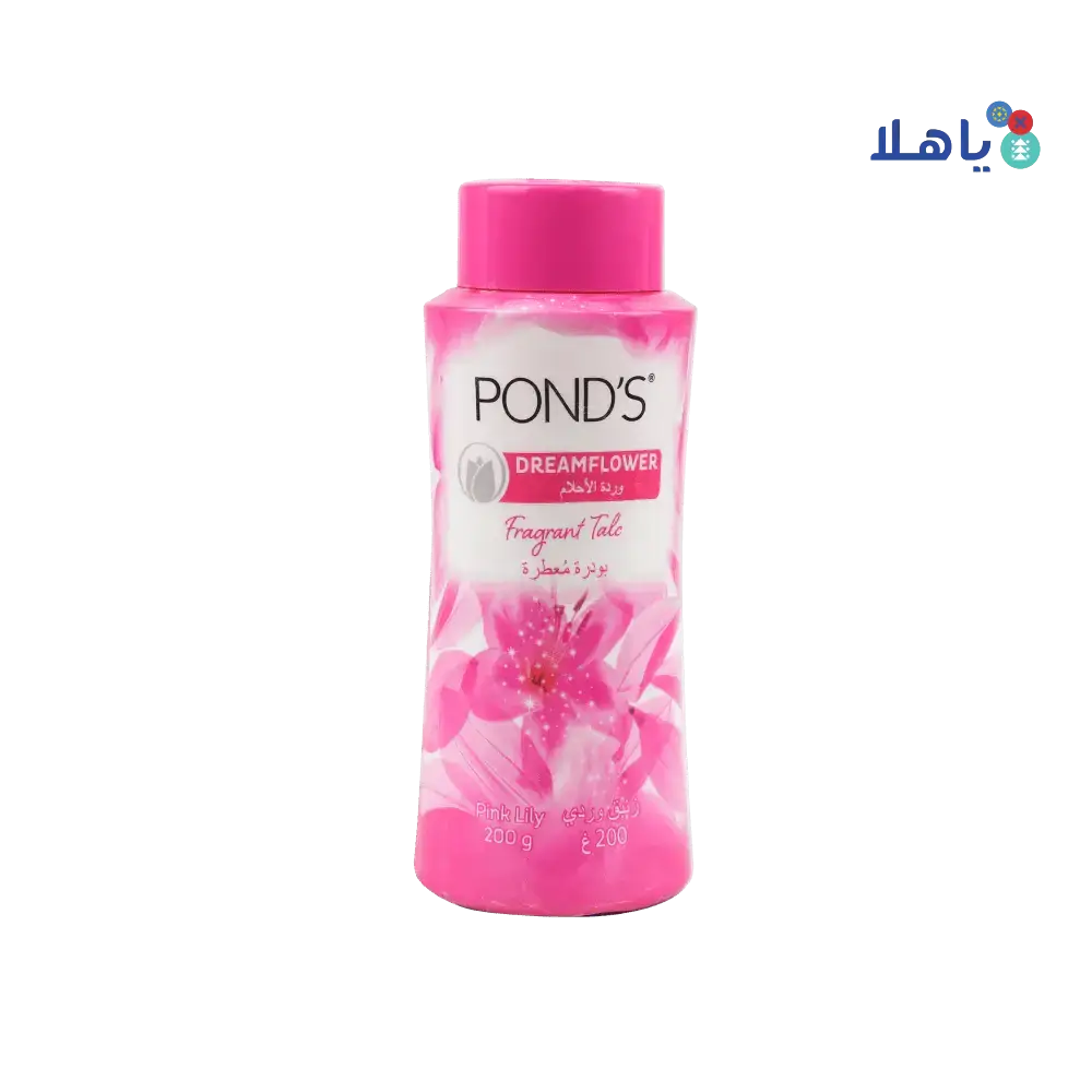 PONDS - Ponds Dream Flower Powder 200gm - Pink Lily - Pharmazone - 